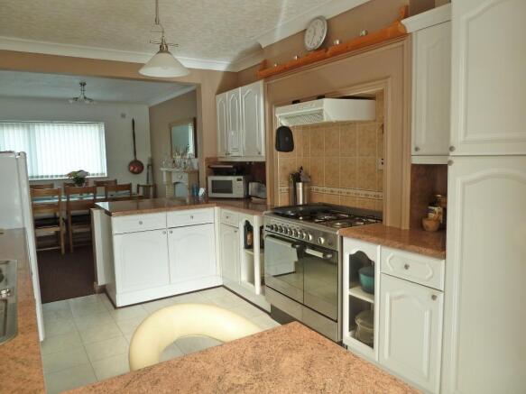 Open plan kitchen