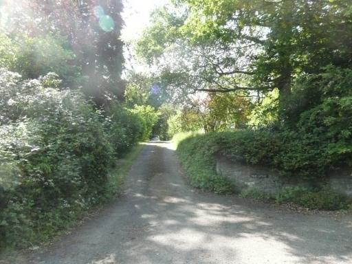 Entrance to the cottage