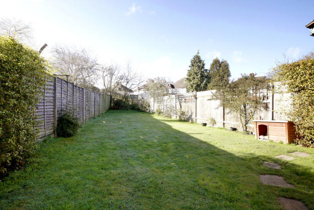 Rear garden