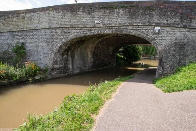 Canal to the rear