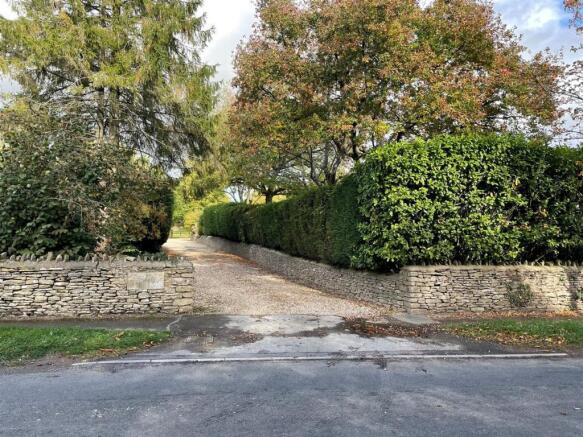 Driveway to the property