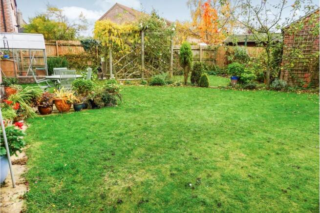 Rear garden