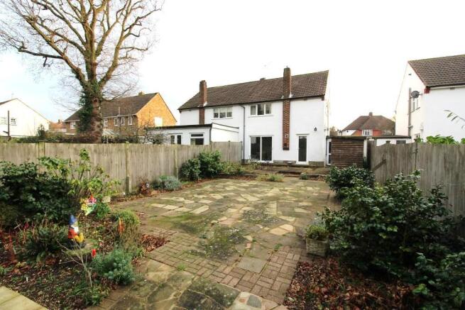 Rear of Property