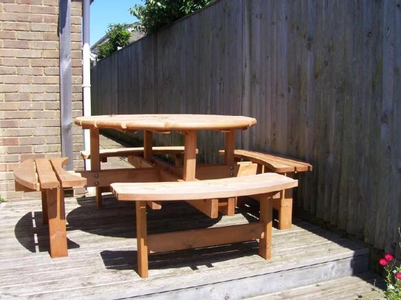 Decked area