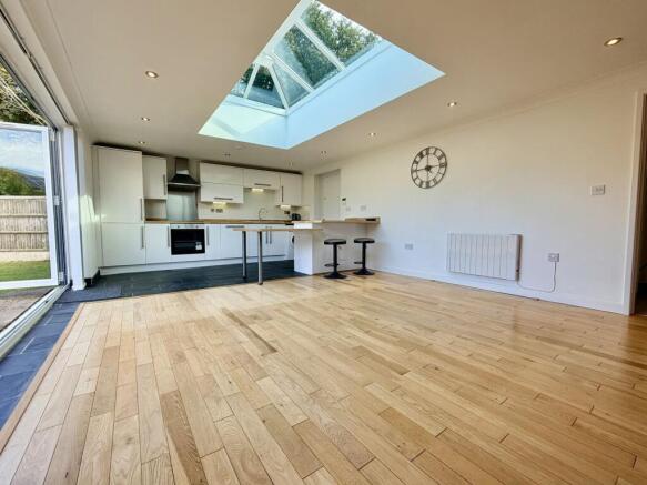 Open plan Reception Room & Kitchen