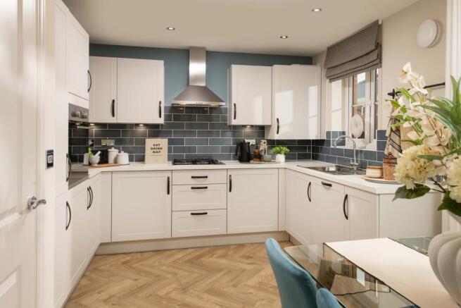Arrowgreen View Avondale Show Home kitchen-diner