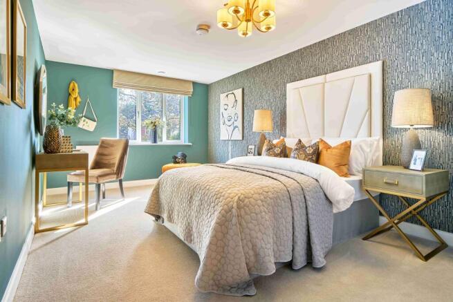 Show home bedroom