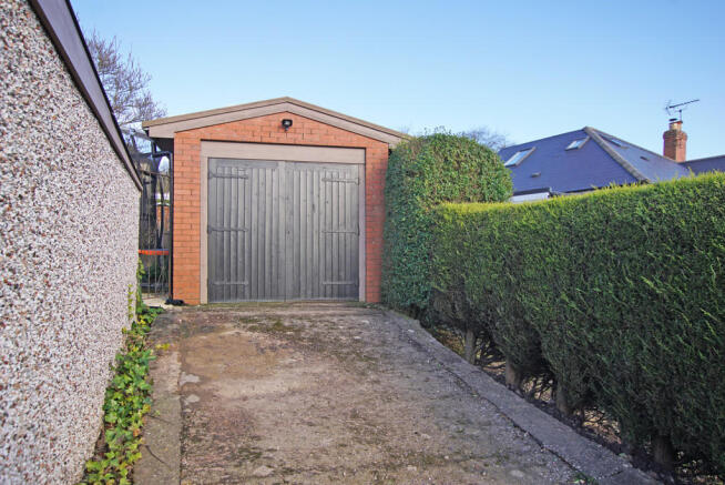 Rear Garage