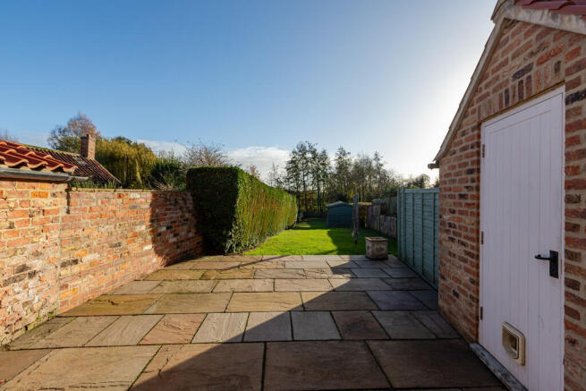 Rear garden