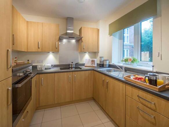 Show Apartment Kitchen