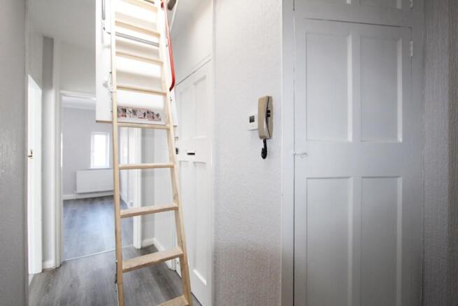 Ladder to loft