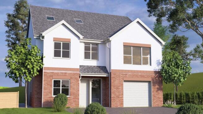 Plot One CGI Front Elevation