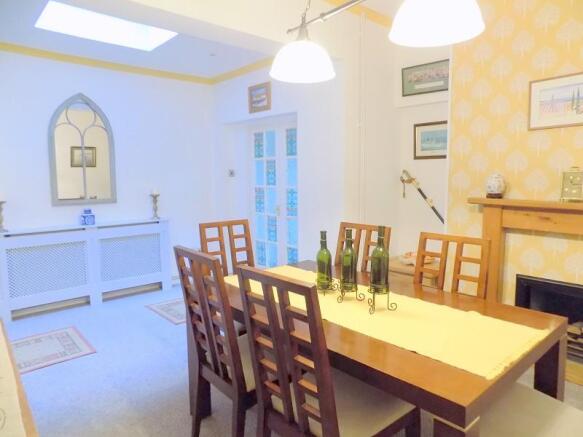 Another angle of dining room.