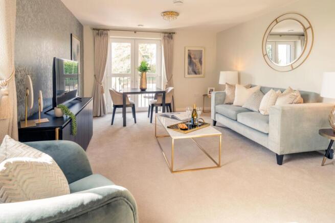The Cedars, Malpas - Living Room