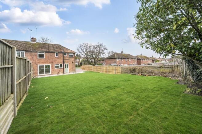 Rear View With Garden