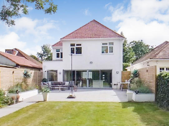 Rear of Property