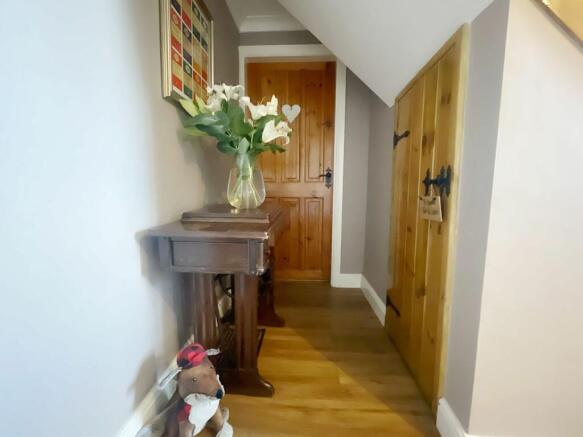 Under the stairs