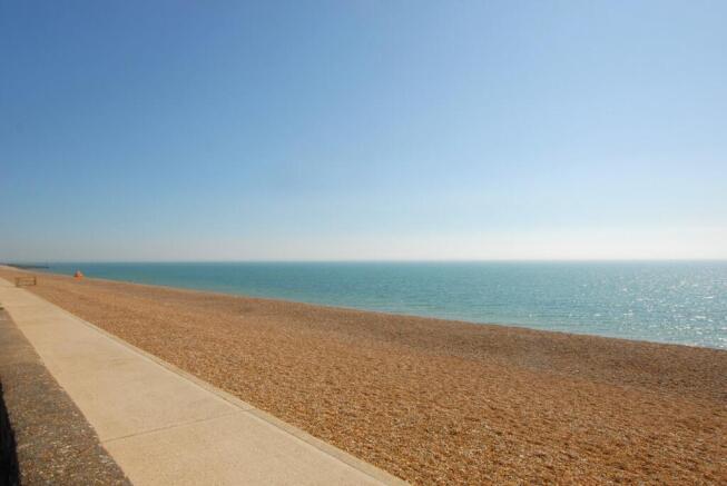 The beach