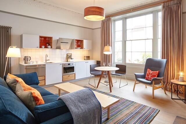 Open plan living room