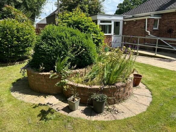 Rear garden