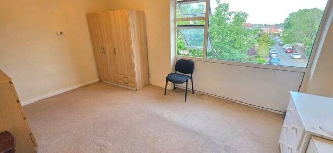 Spacious bedroom with great natural light...