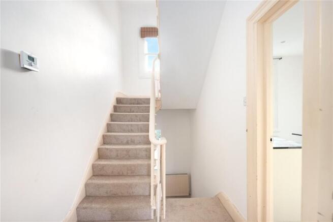 Stairs.