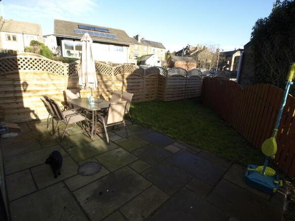 Rear garden