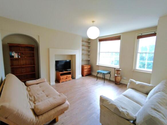 Bright, spacious lounge with wooden flooring...