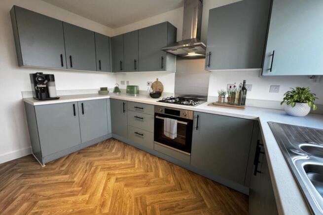 Kitchen - digitally dressed