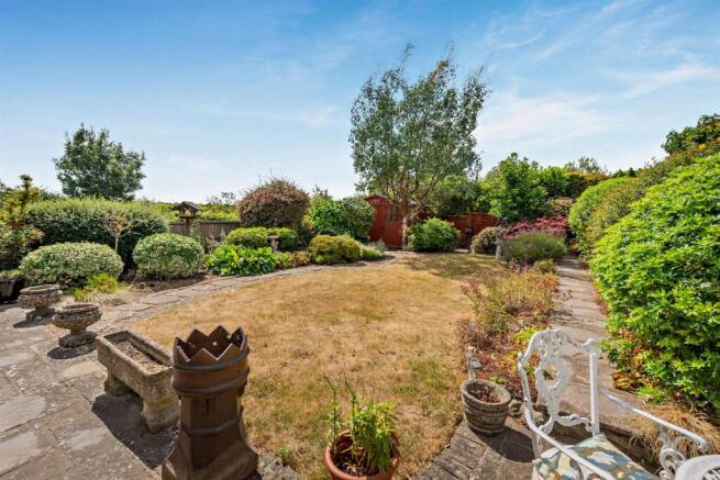 Rear garden