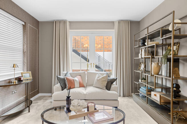 Show home living room