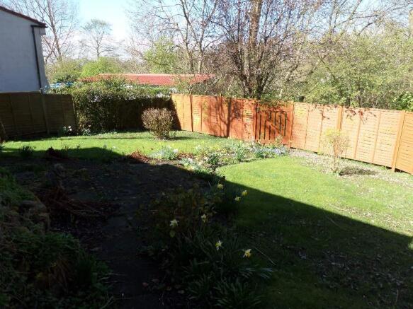 Rear garden
