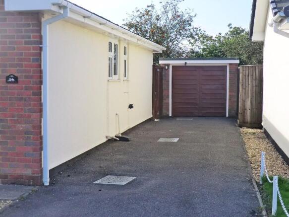 Driveway to Garage