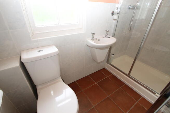 Downstairs shower room