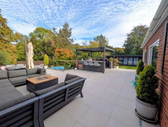 Rear Patio