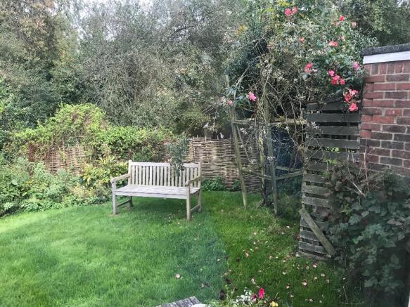 Rear garden