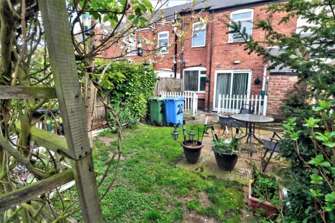 Rear gardens