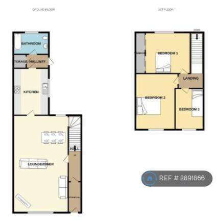 3 bedroom terraced house for rent in Rectory Road, Crumlin