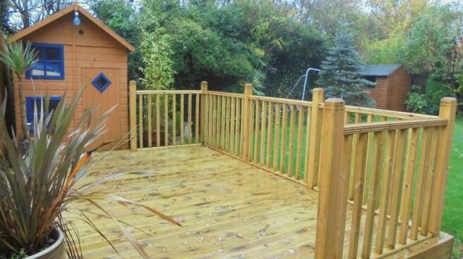 Decking area