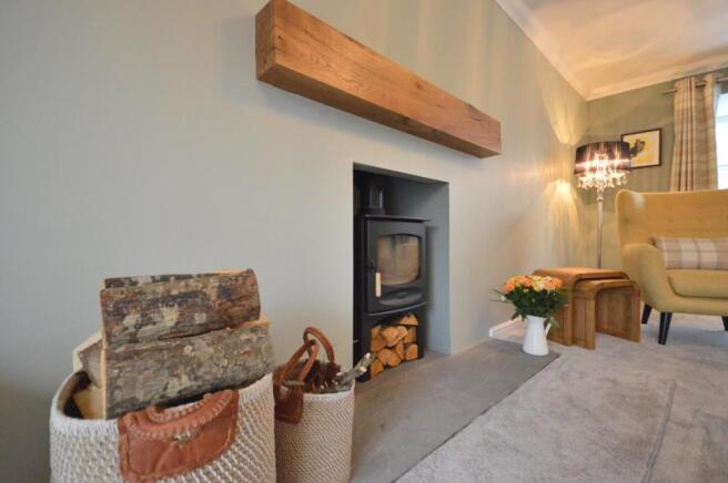 Living Room - Log Bu