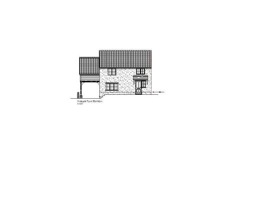 PROPOSED PLANS FRONT ELEVATION
