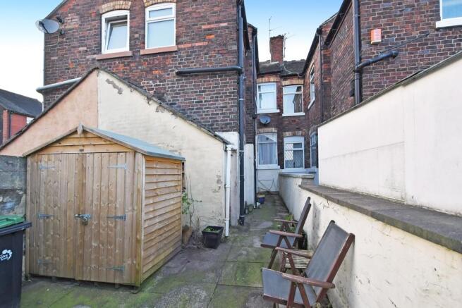 Rear garden