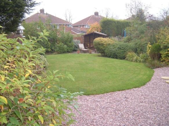 Rear garden