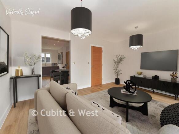 Living Area Staged