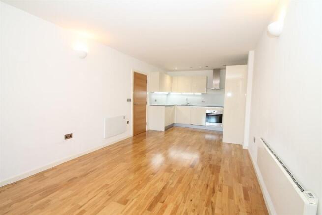 Living/kitchen area