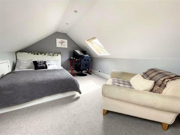 Second floor attic room