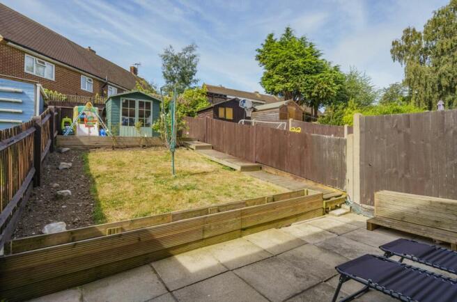 Rear garden