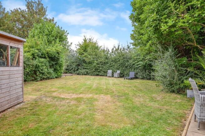 Rear garden