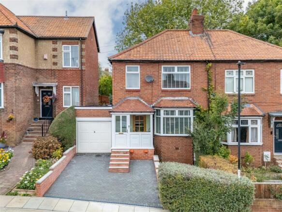 3-bed semi-detached on Dene Avenue, South Gosforth, NE3, £375,000