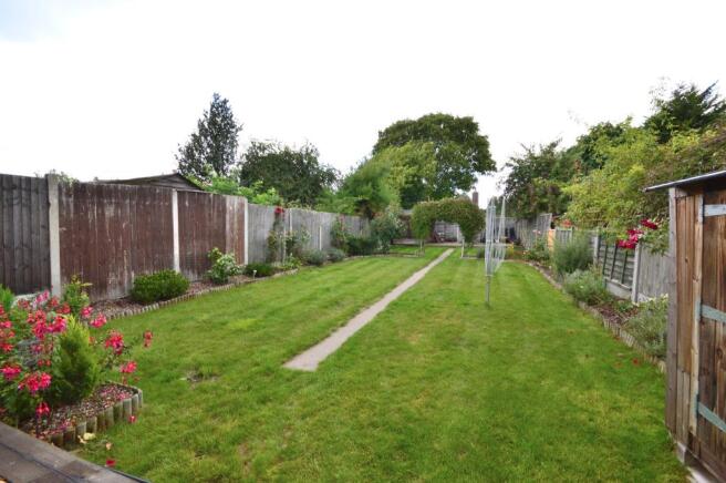 95ft Rear Garden